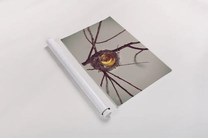 What is Golden by Nathan Larson. shown as a rolled paper print. Available as archival giclee rolled canvas, fine art paper, or poster print. SKU 72698i.