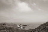 When Sea Becomes Sky BW by Nathan Larson. SKU 88869i. Archival Giclee Fine art print for wall decor.