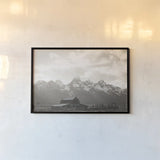 Whispers of History by Nathan Larson. shown as a paper print in a black flame. Available as a archival giclee rolled canvas, fine art paper, or poster print. SKU 92474i.