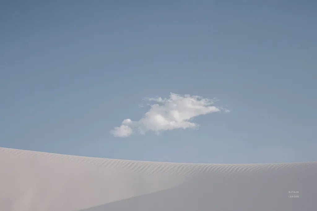 White Sands by Nathan Larson. SKU 88243i. Archival Giclee Fine art print for wall decor.