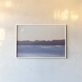 White Sands Dream by Nathan Larson. shown as a paper print in a white frame. Available as a archival giclee rolled canvas, fine art paper, or poster print. SKU 76446i.