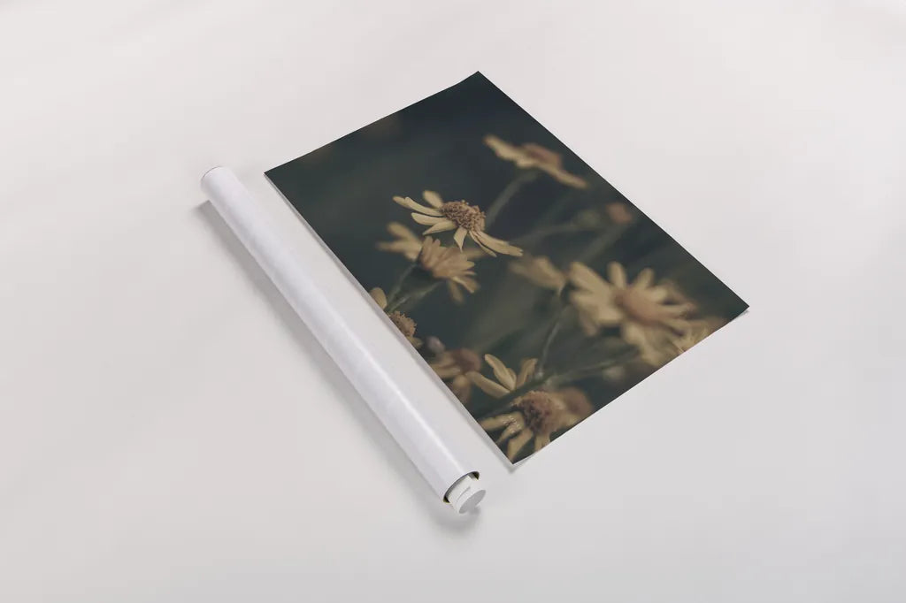 Wild Blooms I by Nathan Larson. shown as a rolled paper print. Available as archival giclee rolled canvas, fine art paper, or poster print. SKU 85770i.