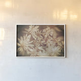 Wild Blooms III by Nathan Larson. shown as a paper print in a white frame. Available as a archival giclee rolled canvas, fine art paper, or poster print. SKU 85772i.