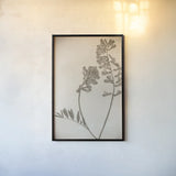 Wildflower Journal Vintage VI by Nathan Larson. shown as a paper print in a black flame. Available as a archival giclee rolled canvas, fine art paper, or poster print. SKU 97524h.