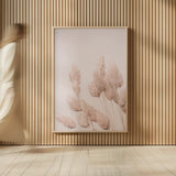 Wistful Neutral by Nathan Larson. shown as over sized large wall art. Available as an archival giclee rolled canvas, fine art paper, or poster print. SKU 77891h.