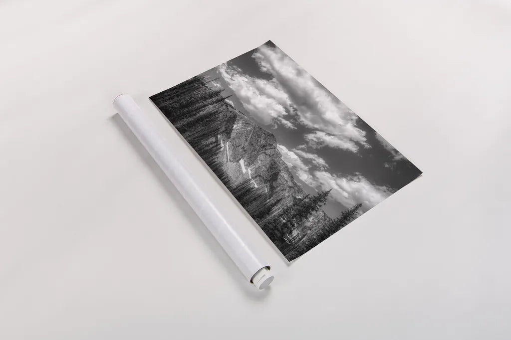 Wyoming Blues by Nathan Larson. shown as a rolled paper print. Available as archival giclee rolled canvas, fine art paper, or poster print. SKU 81751i.