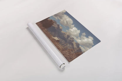 Wyoming Mountain Lazy Days by Nathan Larson. shown as a rolled paper print. Available as archival giclee rolled canvas, fine art paper, or poster print. SKU 92600i.