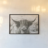 You Have My Attention by Nathan Larson. shown as a paper print in a black flame. Available as a archival giclee rolled canvas, fine art paper, or poster print. SKU 77818i.