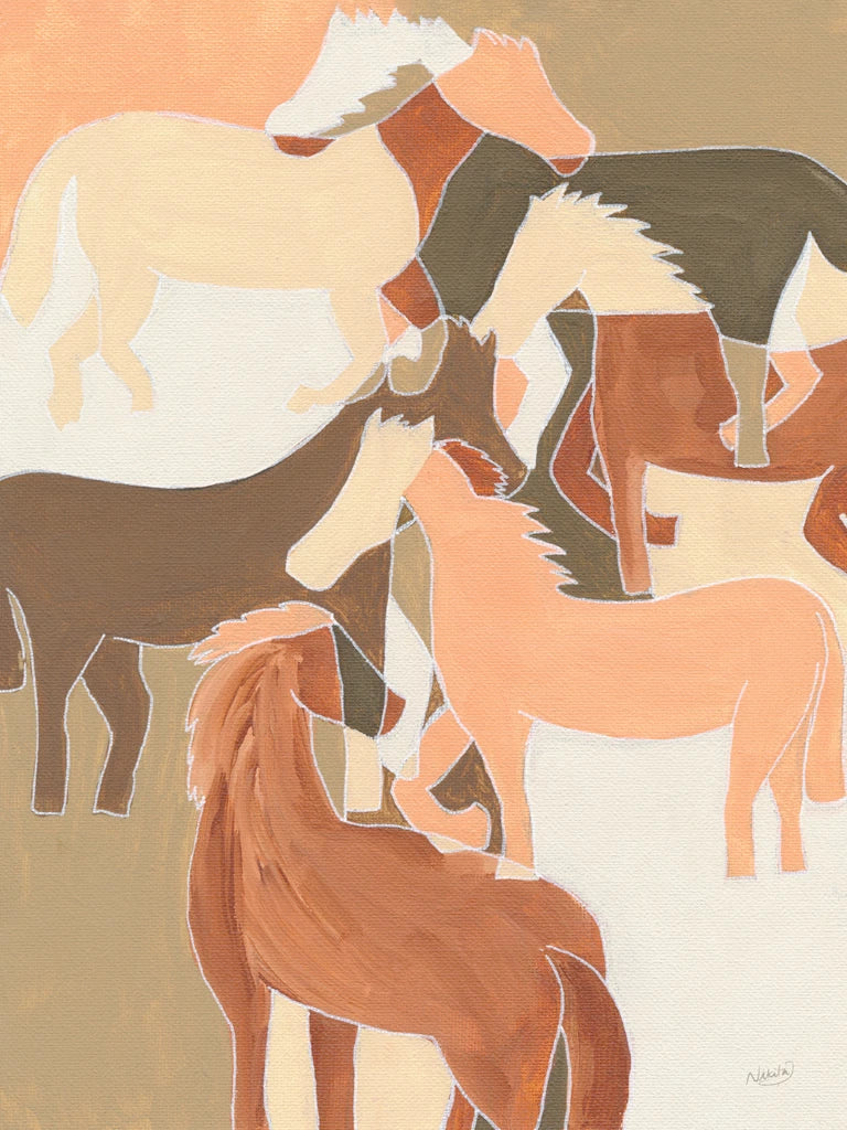 Gathering in Ochre by Nikita Jariwala
