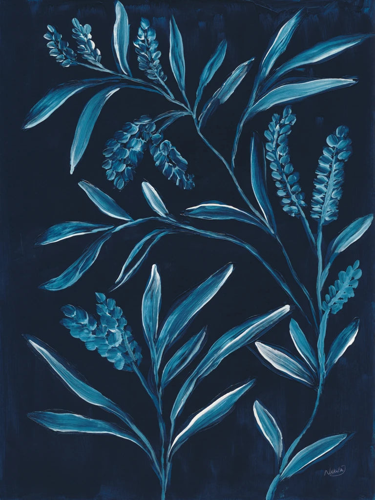 Midnight Botanica Il by Nikita Jariwala
