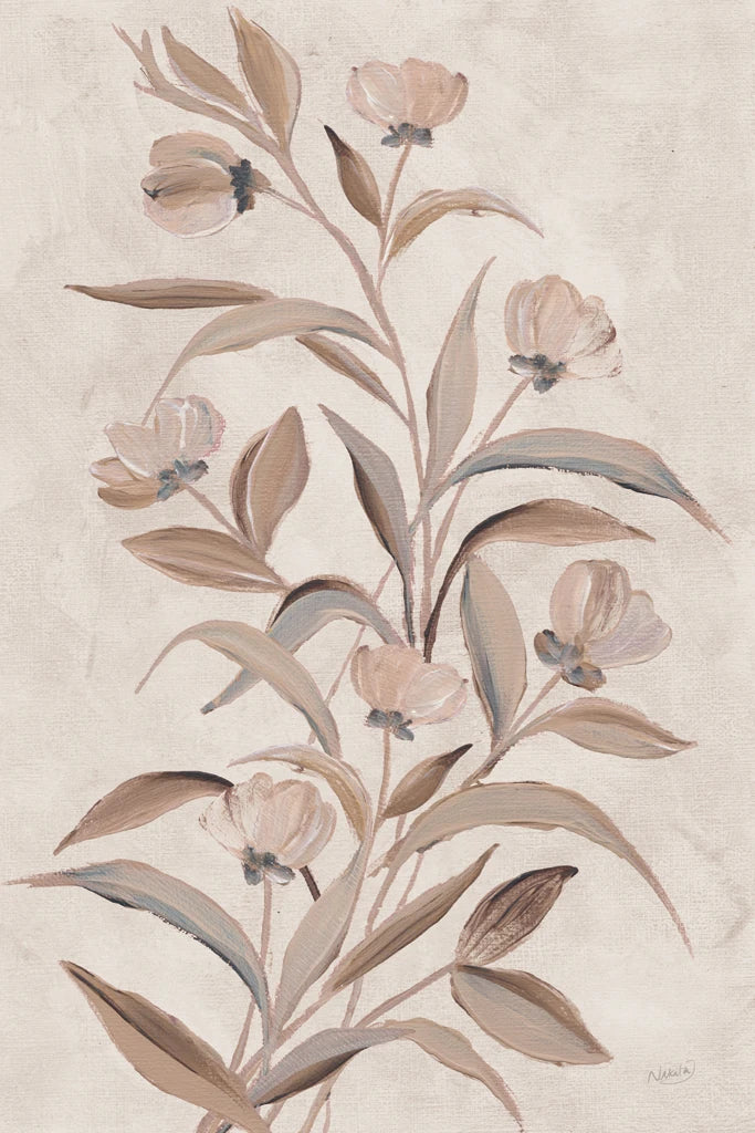 Rusty Bloom v2 Cream by Nikita Jariwala