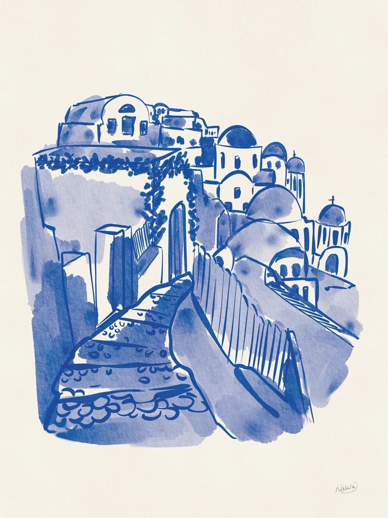 Santorini I by Nikita Jariwala