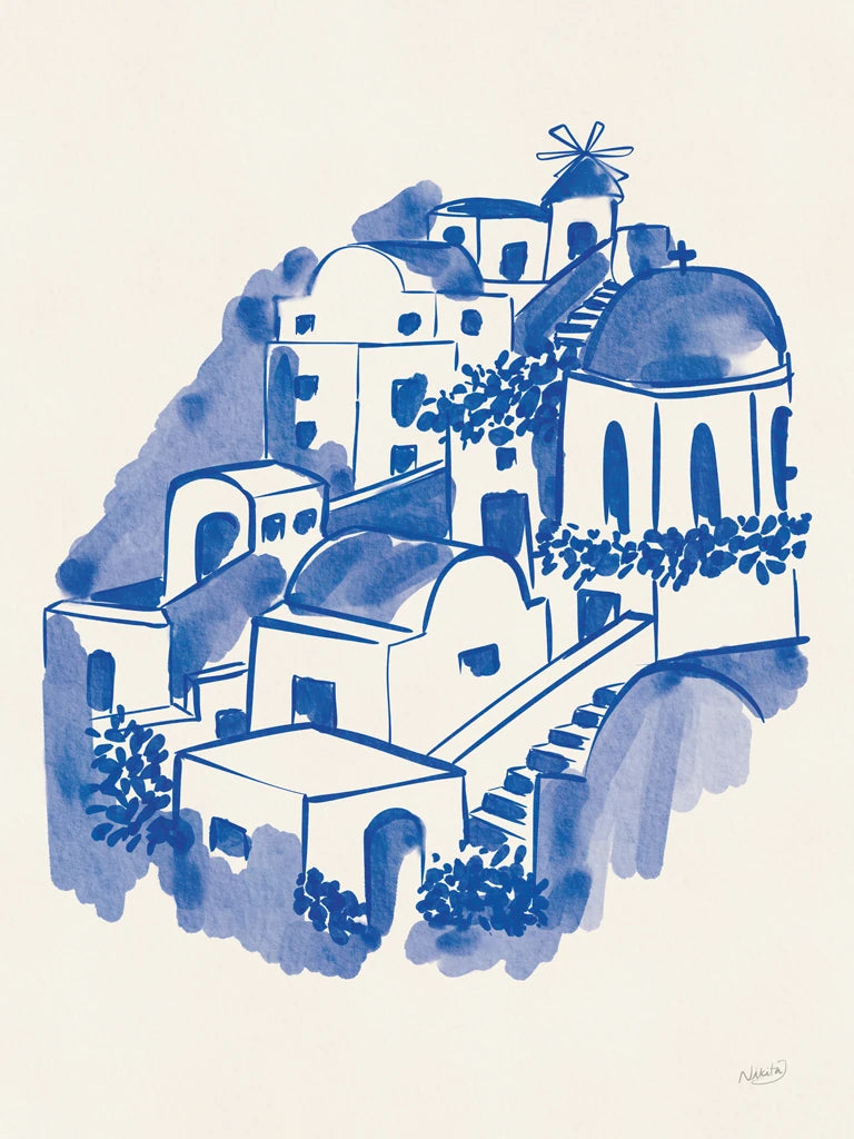 Santorini II by Nikita Jariwala