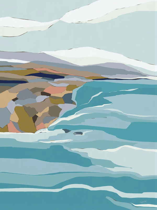 Shimmering Shore l by Nikita Jariwala