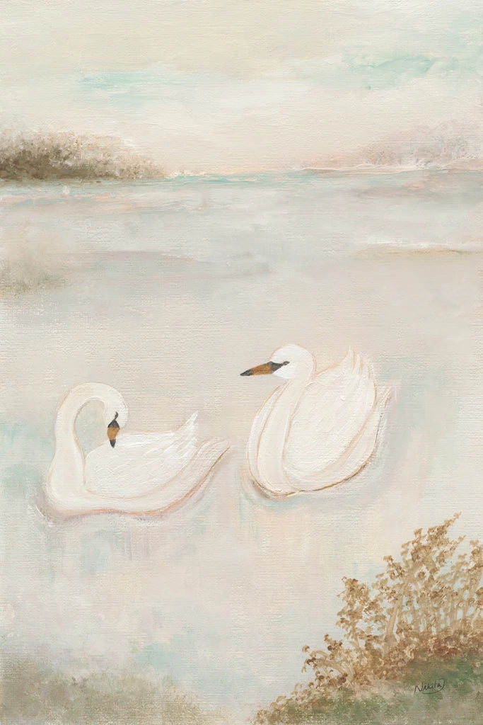 Swan Reverie ll by Nikita Jariwala