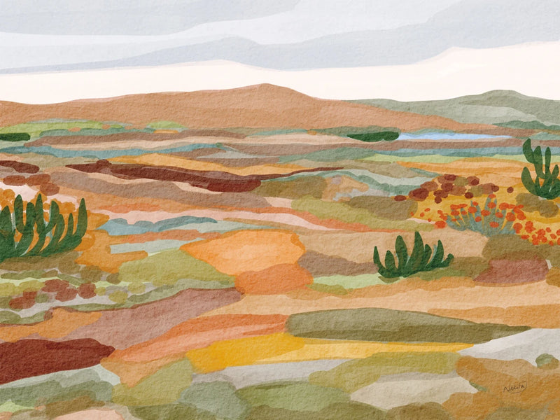 Western Landscape by Nikita Jariwala