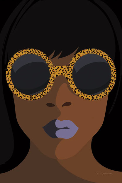 Accessorize I Peri Lips by Omar Escalante. SKU 77086h. Archival Giclee Fine art print for wall decor.