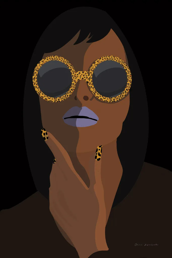 Accessorize II Peri Lips by Omar Escalante. SKU 77087h. Archival Giclee Fine art print for wall decor.