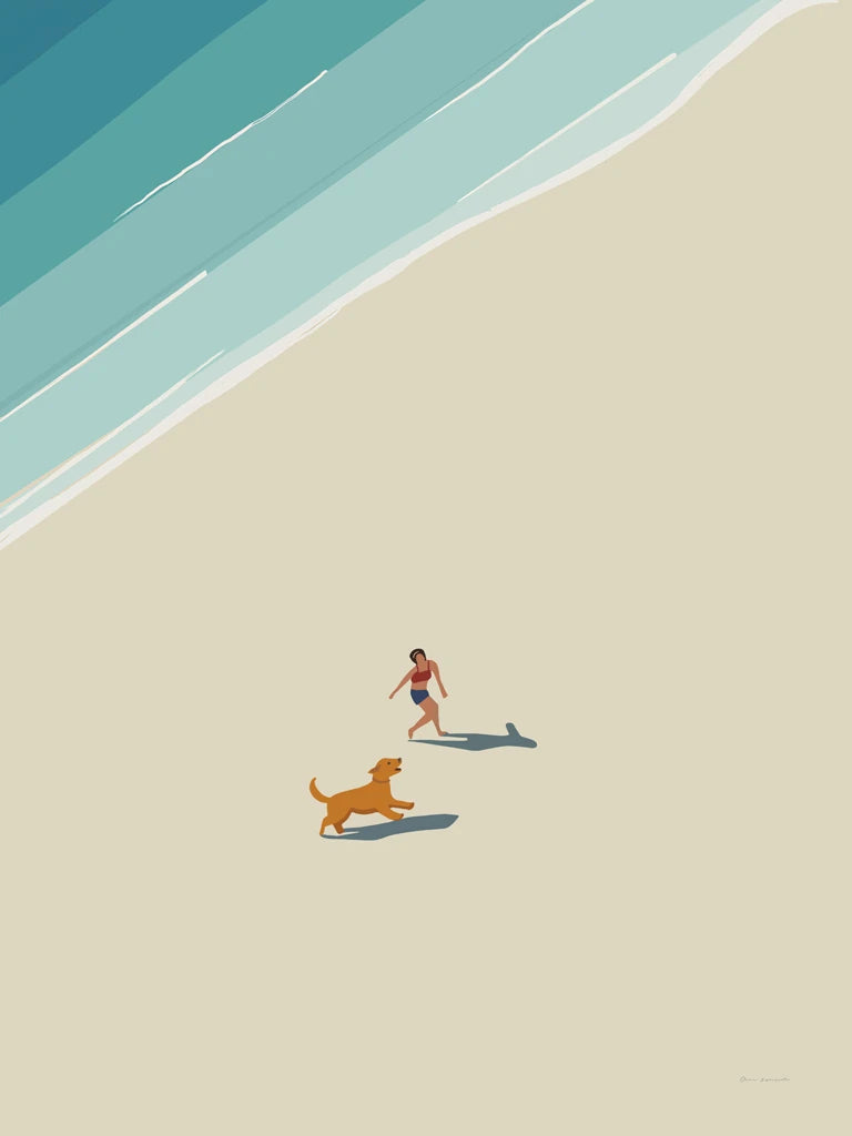 Beach Frolic by Omar Escalante