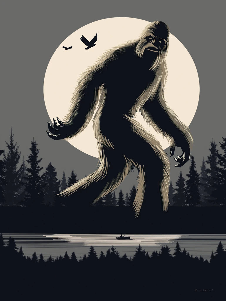 Bigfoot Lake Front Neutral by Omar Escalante