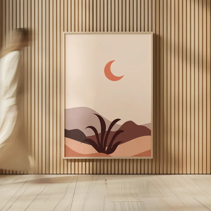 Boho Desert II by Omar Escalante. shown as over sized large wall art. Available as an archival giclee rolled canvas, fine art paper, or poster print. SKU 90457h.