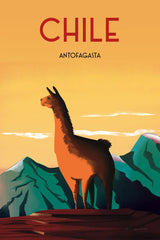 Chile by Omar Escalante. SKU 62030h. Archival Giclee Fine art print for wall decor.