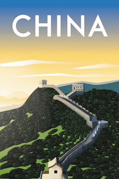 China by Omar Escalante. SKU 62031h. Archival Giclee Fine art print for wall decor.