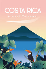 Costa Rica by Omar Escalante. SKU 71456h. Archival Giclee Fine art print for wall decor.