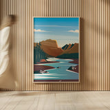 Experience the Wilderness by Omar Escalante. shown as over sized large wall art. Available as an archival giclee rolled canvas, fine art paper, or poster print. SKU 65934h.