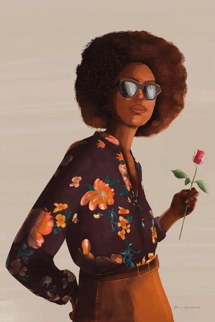 Flower Power I by Omar Escalante. SKU 75980h. Archival Giclee Fine art print for wall decor.