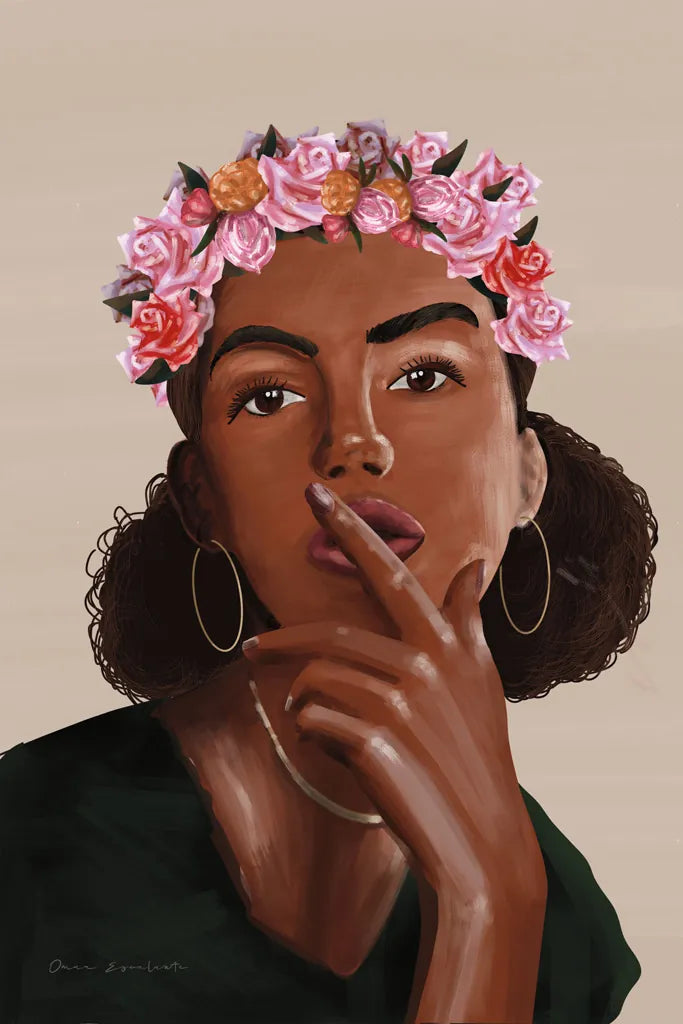 Flower Power II by Omar Escalante. SKU 75981h. Archival Giclee Fine art print for wall decor.