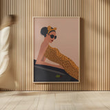 Gorgeous Wild I by Omar Escalante. shown as over sized large wall art. Available as an archival giclee rolled canvas, fine art paper, or poster print. SKU 71785h.