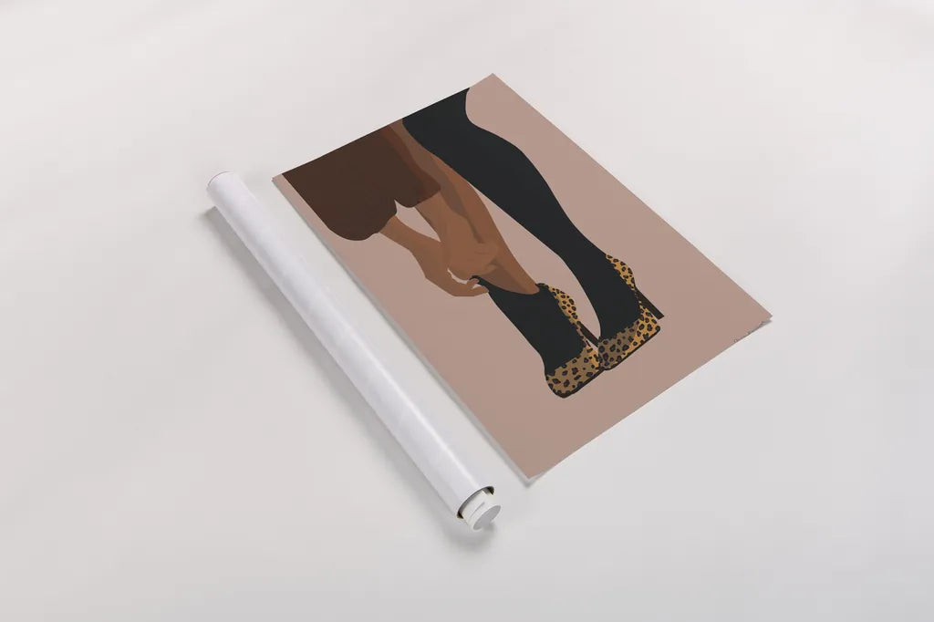 Gorgeous Wild II by Omar Escalante. shown as a rolled paper print. Available as archival giclee rolled canvas, fine art paper, or poster print. SKU 71786h.