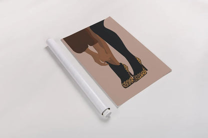 Gorgeous Wild II by Omar Escalante. shown as a rolled paper print. Available as archival giclee rolled canvas, fine art paper, or poster print. SKU 71786h.