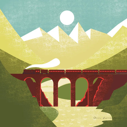 Great Outdoors VI by Omar Escalante. SKU 66602a. Archival Giclee Fine art print for wall decor.