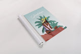 Guadalupe by Omar Escalante. shown as a rolled paper print. Available as archival giclee rolled canvas, fine art paper, or poster print. SKU 62034h.
