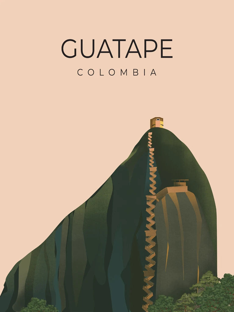 Guatape Columbia by Omar Escalante