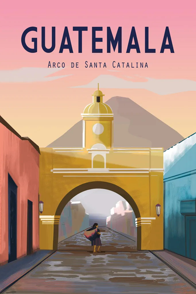 Guatemala by Omar Escalante. SKU 62035h. Archival Giclee Fine art print for wall decor.