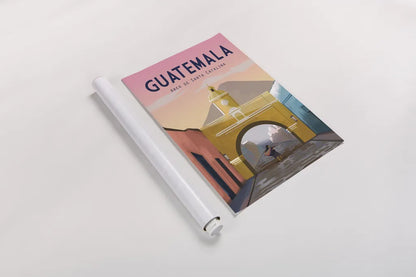 Guatemala by Omar Escalante. shown as a rolled paper print. Available as archival giclee rolled canvas, fine art paper, or poster print. SKU 62035h.