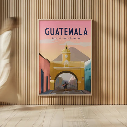 Guatemala by Omar Escalante. shown as over sized large wall art. Available as an archival giclee rolled canvas, fine art paper, or poster print. SKU 62035h.