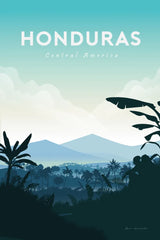 Honduras by Omar Escalante. SKU 71458h. Archival Giclee Fine art print for wall decor.