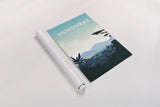 Honduras by Omar Escalante. shown as a rolled paper print. Available as archival giclee rolled canvas, fine art paper, or poster print. SKU 71458h.