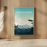 Honduras by Omar Escalante. shown as over sized large wall art. Available as an archival giclee rolled canvas, fine art paper, or poster print. SKU 71458h.