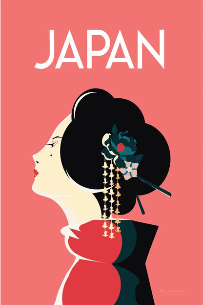 Japan by Omar Escalante. SKU 62767h. Archival Giclee Fine art print for wall decor.