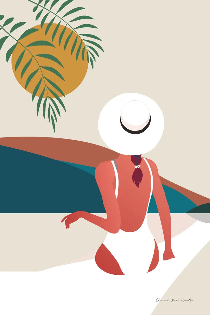 Luxe Traveler II by Omar Escalante. SKU 82558h. Archival Giclee Fine art print for wall decor.