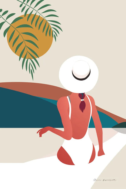 Luxe Traveler II by Omar Escalante. SKU 82558h. Archival Giclee Fine art print for wall decor.