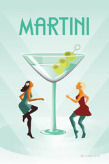 Martini by Omar Escalante. SKU 82561h. Archival Giclee Fine art print for wall decor.