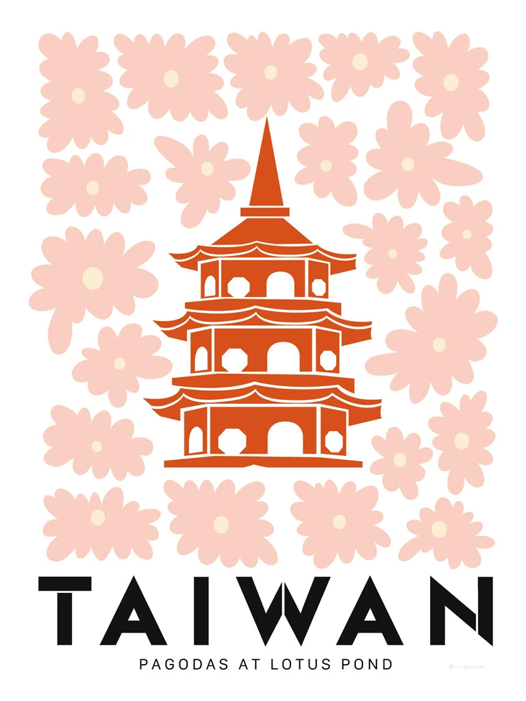 Pagodas of Taiwan by Omar Escalante