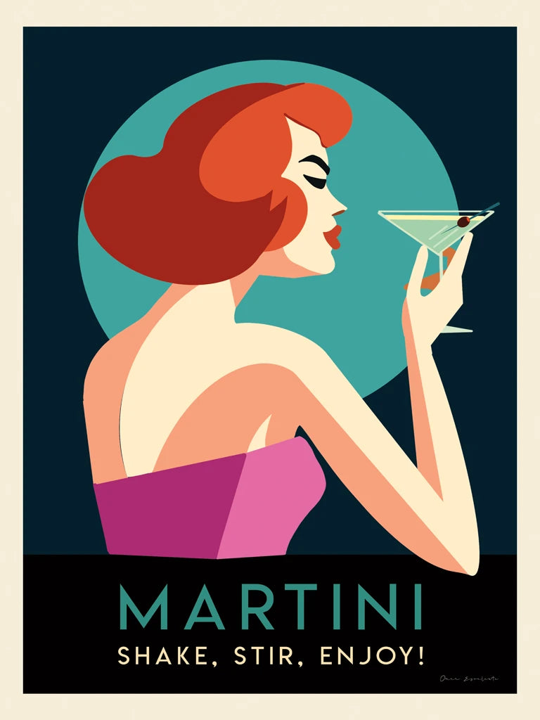 Retro City Cocktails I Jewel by Omar Escalante