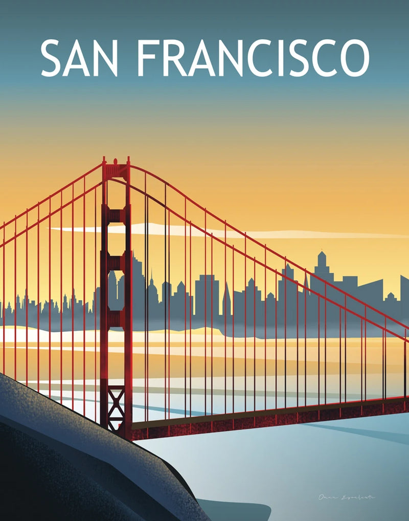 San Francisco II Crop by Omar Escalante